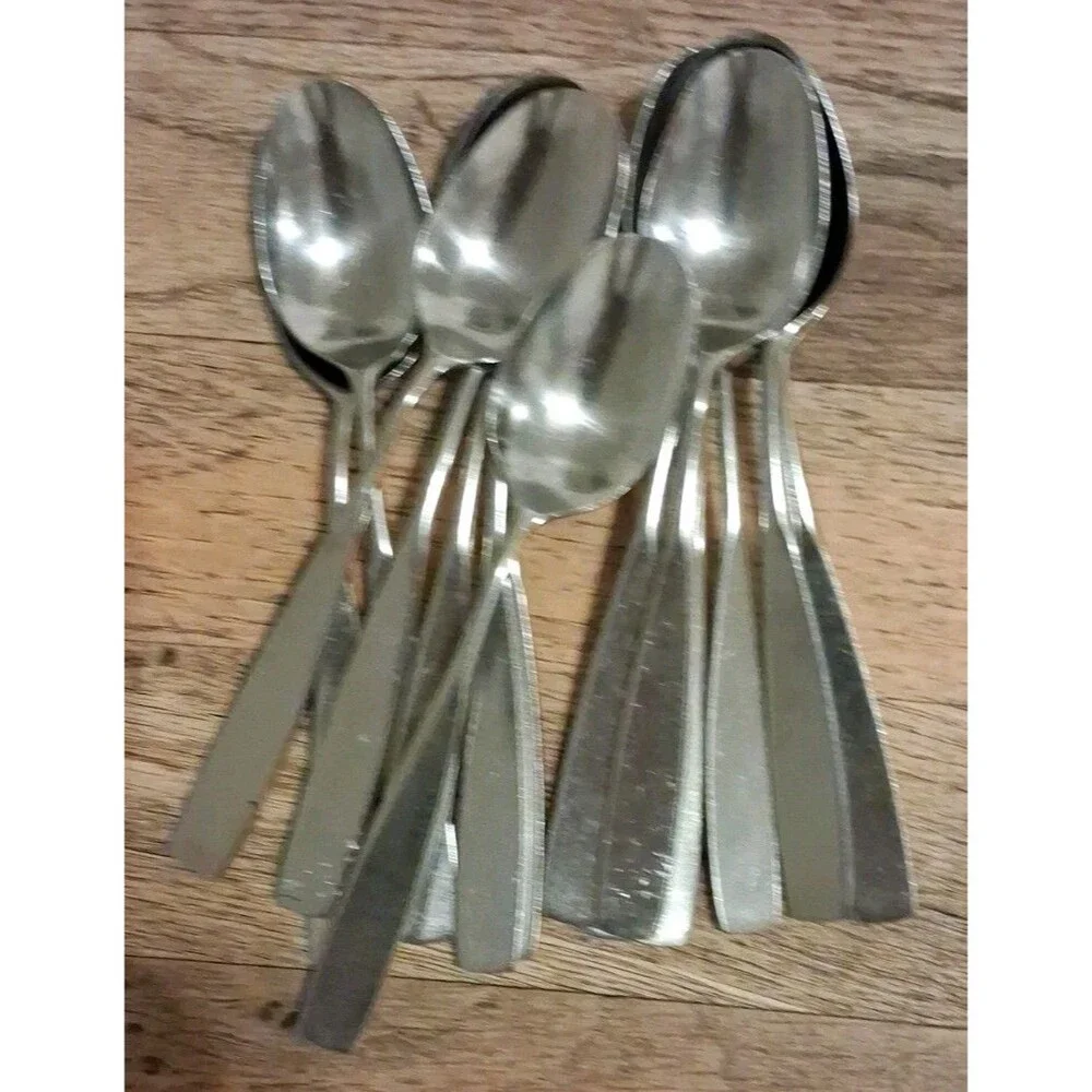 Vintage OXFORD HALL Secretariat Flatware Modern MCM Japan Set For 6 Plus Extras